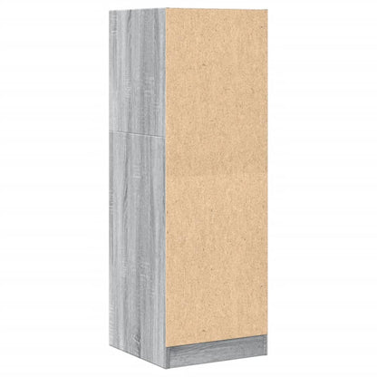 vidaXL Apothecary Cabinet Grey Sonoma 40x41x118 cm Engineered Wood 6