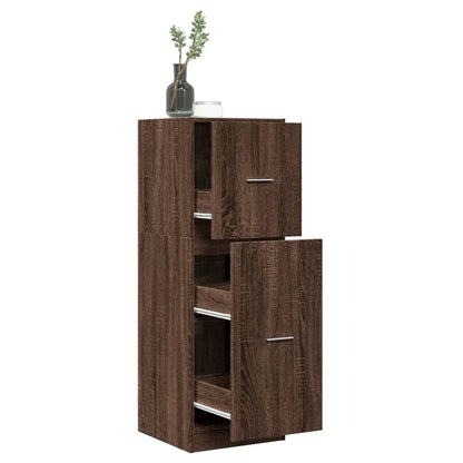 vidaXL Apothecary Cabinet 40x41x118 cm Engineered Wood