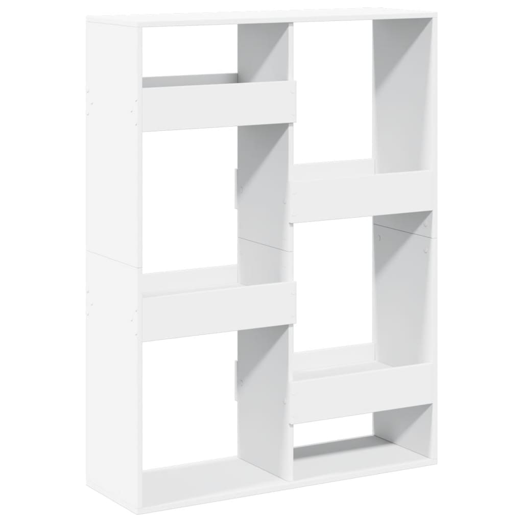 vidaXL Bookcase White 100x33x135 cm Engineered Wood 6