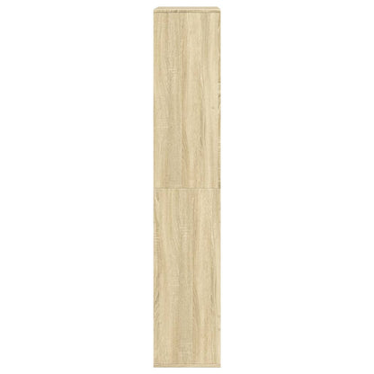 vidaXL Bookcase Sonoma Oak 100x33x175 cm Engineered Wood 5