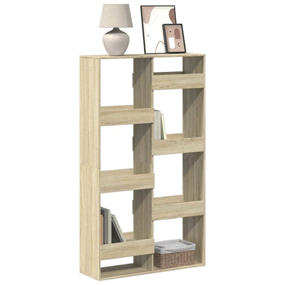 vidaXL Bookcase Sonoma Oak 100x33x175 cm Engineered Wood 1