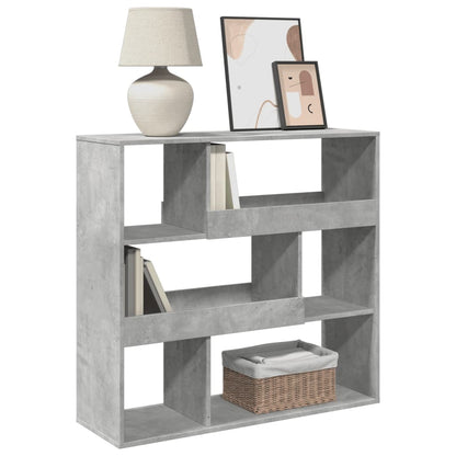 vidaXL Room Divider Concrete Grey 100x33x94.5 cm Engineered Wood 3