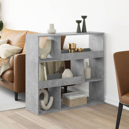 vidaXL Room Divider Concrete Grey 100x33x94.5 cm Engineered Wood 1