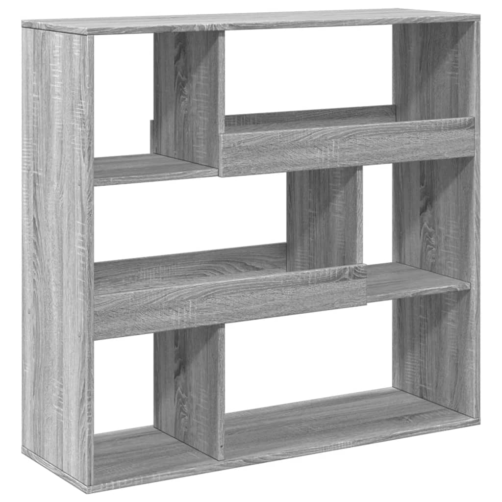 vidaXL Room Divider Grey Sonoma 100x33x94.5 cm Engineered Wood 2
