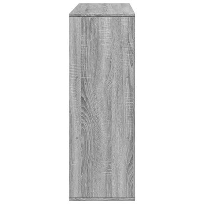 vidaXL Room Divider Grey Sonoma 100x33x94.5 cm Engineered Wood 5