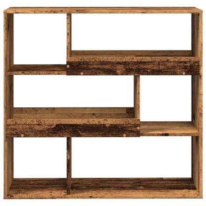 vidaXL Room Divider Old Wood 100x33x94.5 cm Engineered Wood 4