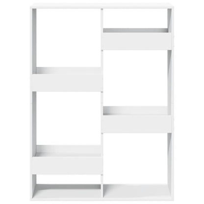 vidaXL Room Divider White 100x33x135 cm Engineered Wood 4
