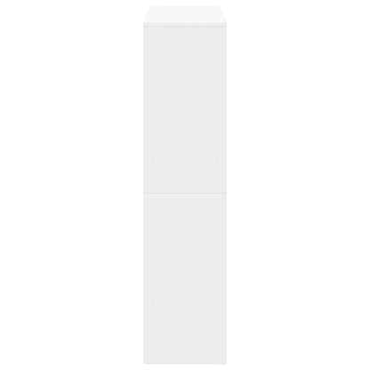 vidaXL Room Divider White 100x33x135 cm Engineered Wood 5