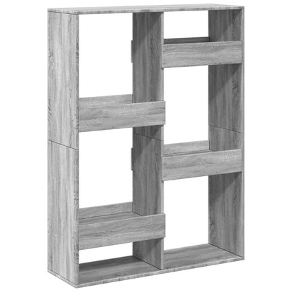vidaXL Room Divider Grey Sonoma 100x33x135 cm Engineered Wood 2