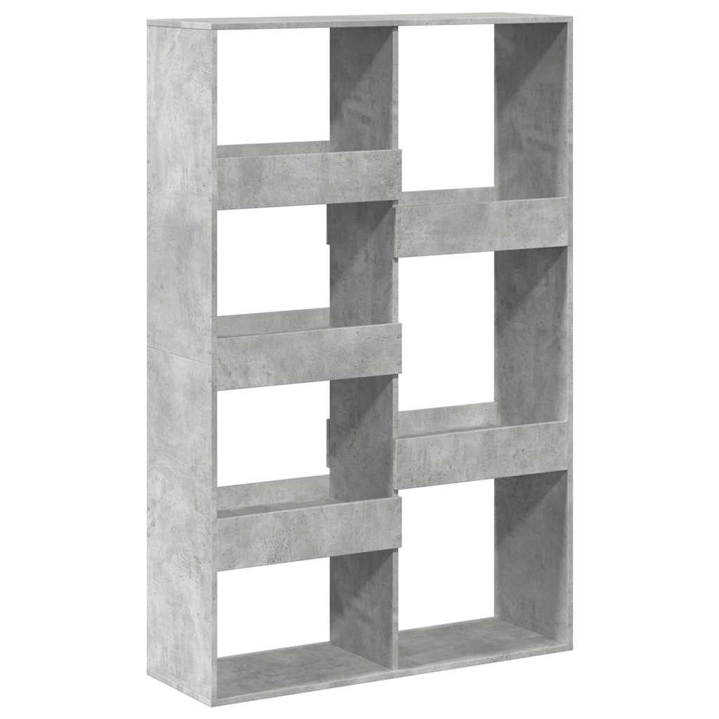 Room Divider 100x33x155,5 cm Engineered Wood Height 155.5 cm Concrete grey