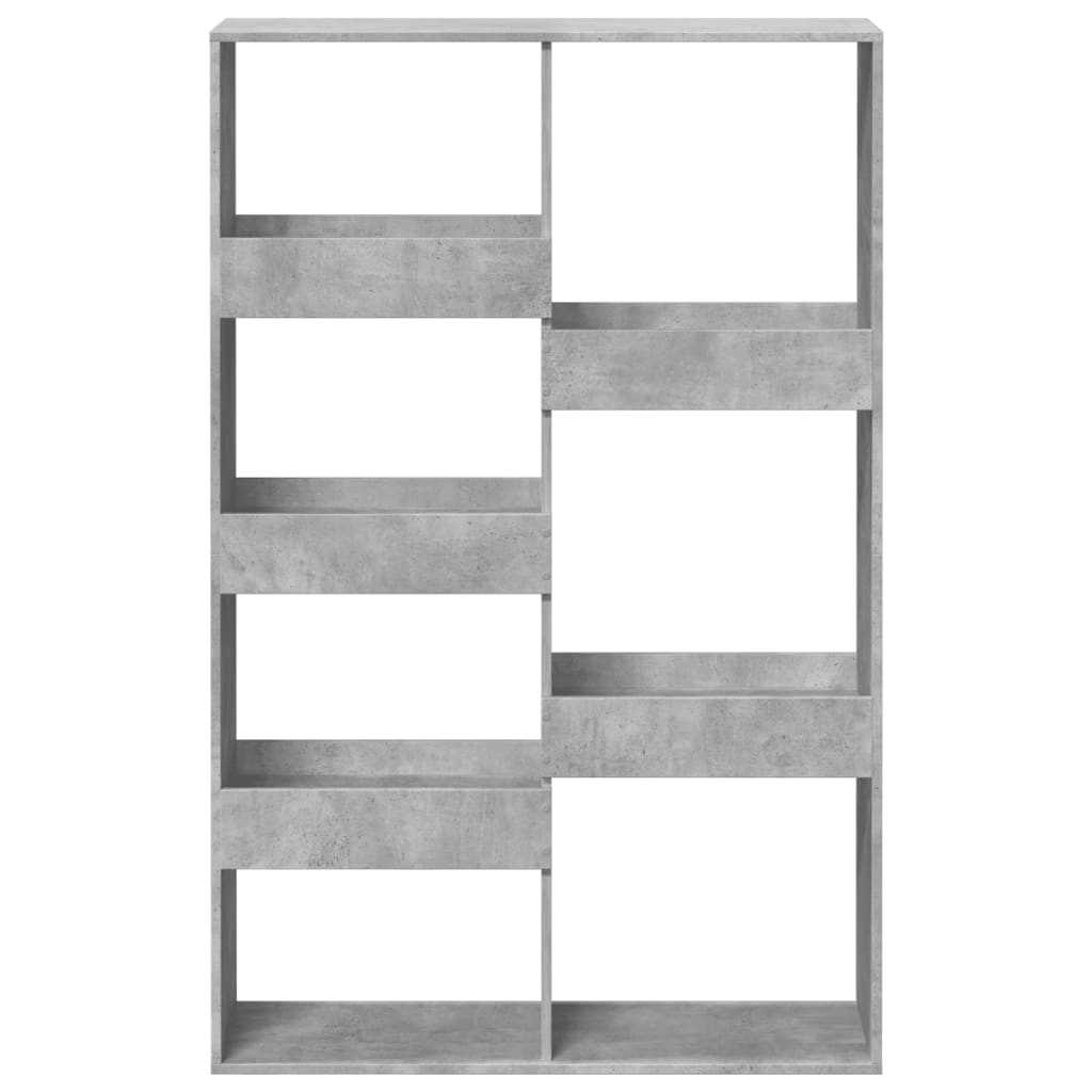 Room Divider 100x33x155,5 cm Engineered Wood Height 155.5 cm Concrete grey