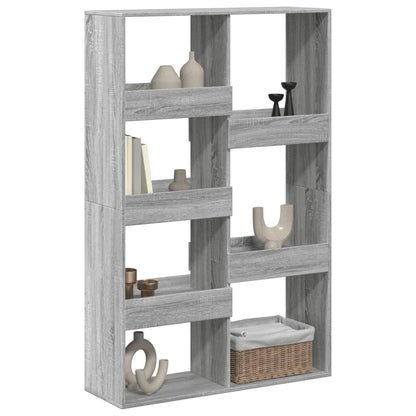 vidaXL Room Divider Grey Sonoma 100x33x155.5 cm Engineered Wood 3