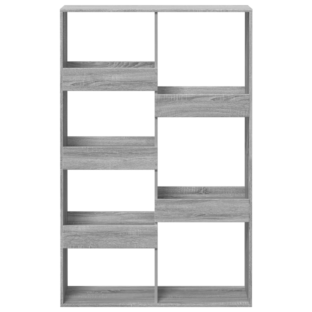 vidaXL Room Divider Grey Sonoma 100x33x155.5 cm Engineered Wood 4