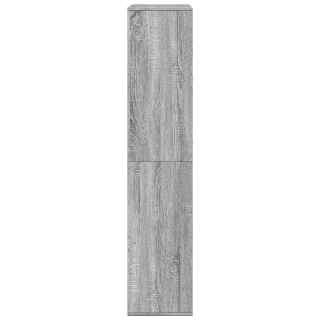 vidaXL Room Divider Grey Sonoma 100x33x155.5 cm Engineered Wood 5