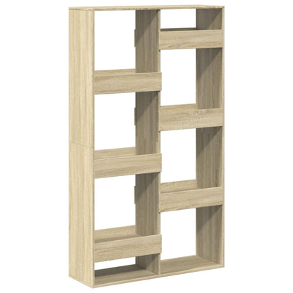 vidaXL Room Divider Sonoma Oak 100x33x175 cm Engineered Wood 2