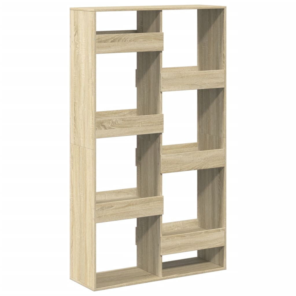 vidaXL Room Divider Sonoma Oak 100x33x175 cm Engineered Wood 6