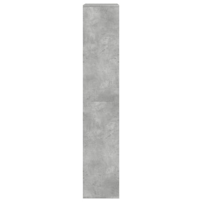 vidaXL Room Divider Concrete Grey 100x33x175 cm Engineered Wood 5