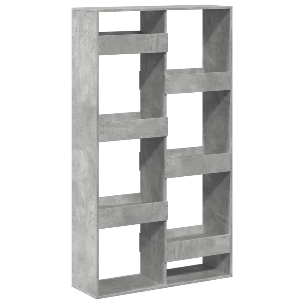 vidaXL Room Divider Concrete Grey 100x33x175 cm Engineered Wood 4