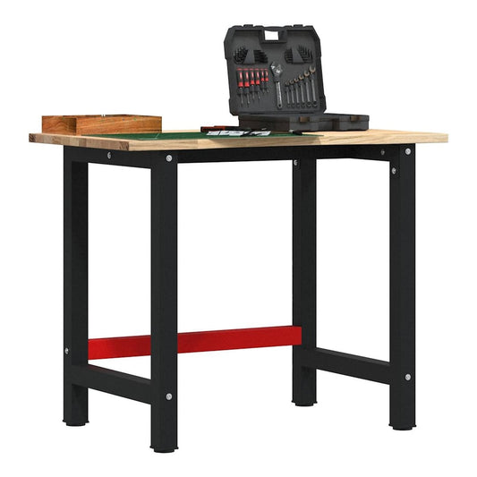 Workbench 100x60x81,5 cm Solid Wood Oak 100 x 60 x 81.5 cm