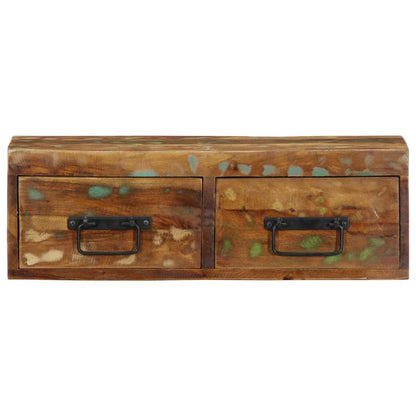vidaXL Wall-mounted TV Cabinet 60x30x19 cm Solid Wood Reclaimed 5