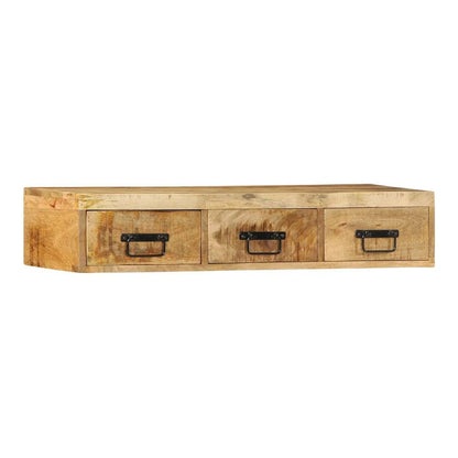 Wall-mounted TV Cabinet Solid Wood Reclaimed 100 x 30 x 19 cm Solid rough mango wood