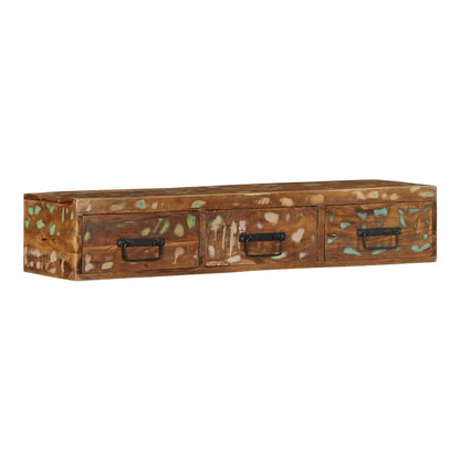 Wall-mounted TV Cabinet Solid Wood Reclaimed 100 x 30 x 19 cm Solid reclaimed wood