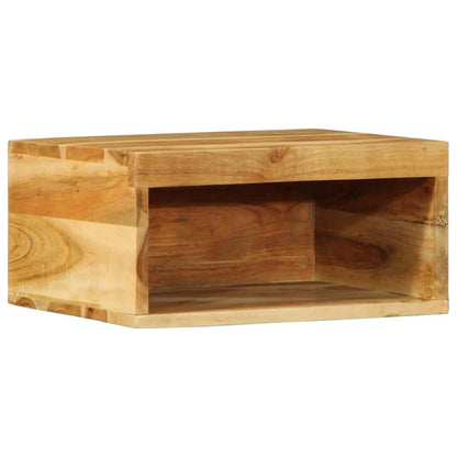 vidaXL Wall-mounted TV Cabinets 2 pcs Solid Wood Acacia 2