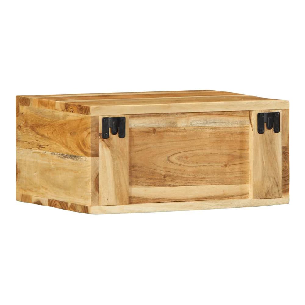 Wall-mounted TV Cabinet Set Solid Wood Acacia Solid acacia wood