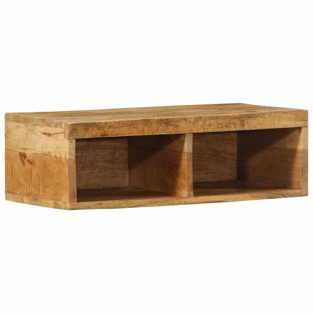 Wall-mounted TV Cabinet Solid Rough Wood Mango Solid rough mango wood