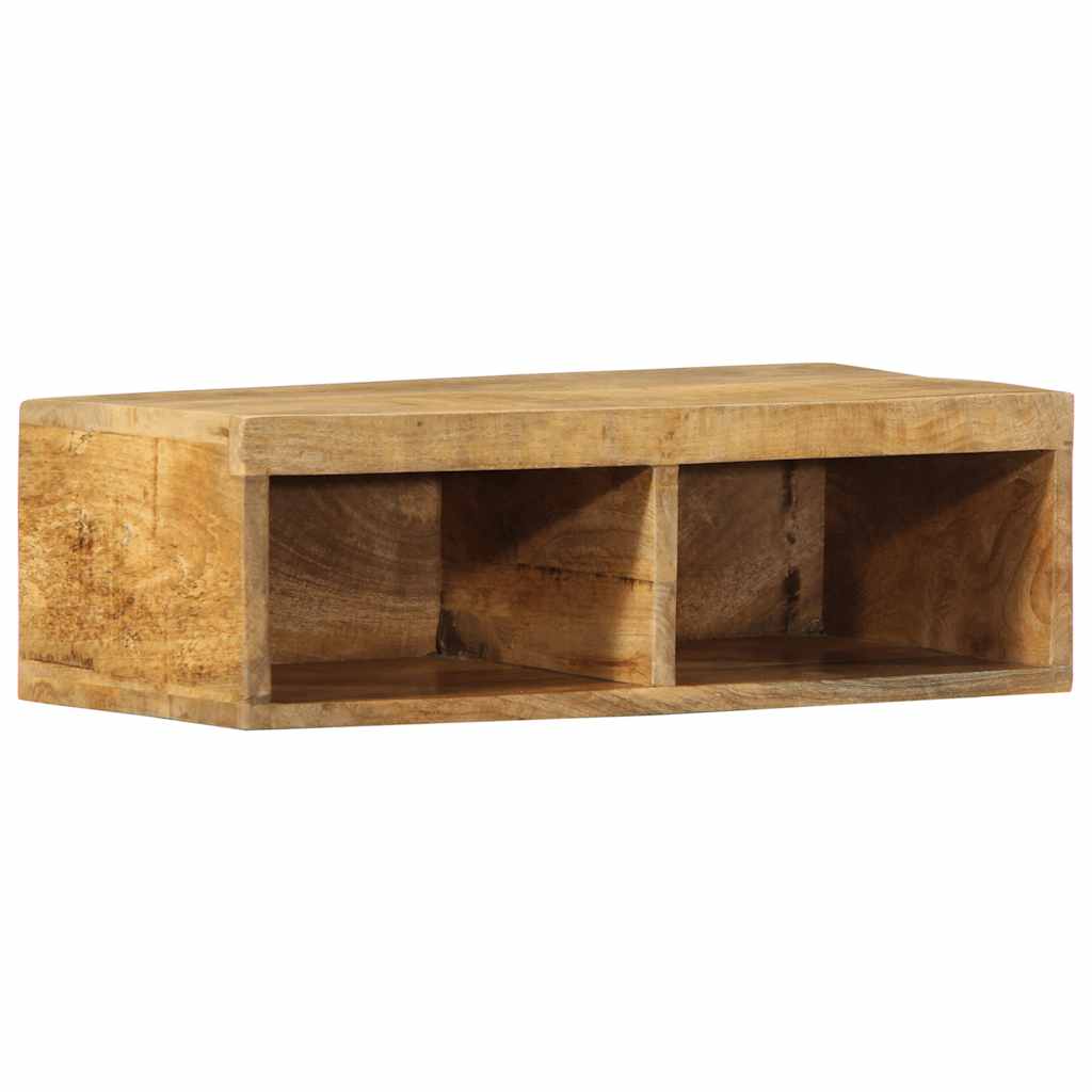 Wall-mounted TV Cabinet Solid Rough Wood Mango Solid rough mango wood