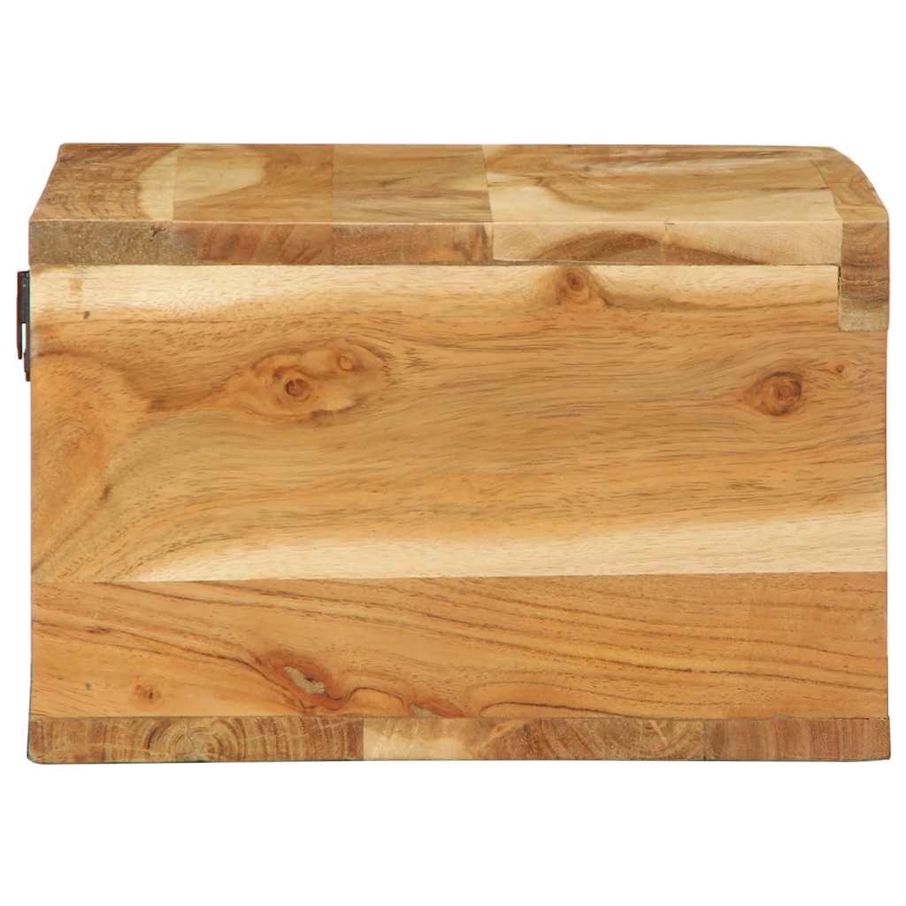 vidaXL Wall-mounted TV Cabinet 60x30x19 cm Solid Wood Acacia 5