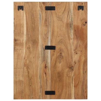 vidaXL Bedside Cabinet 60x32x80 cm Solid Wood Acacia 5