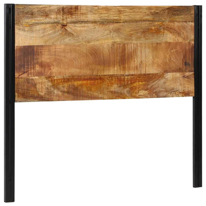 vidaXL Headboard Solid Wood Reclaimed and Iron
