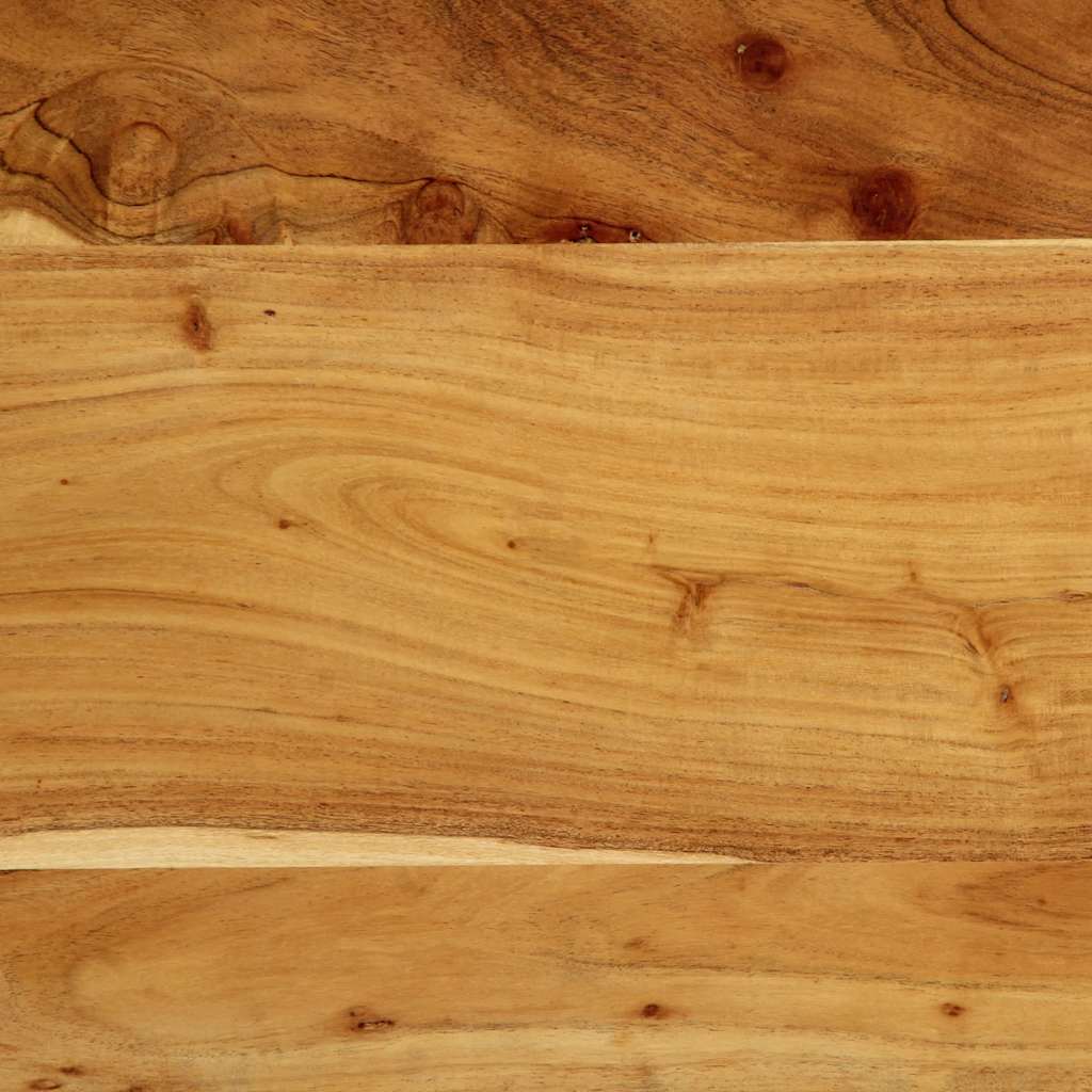 Headboard Solid Wood Reclaimed and Iron 180 cm Solid acacia wood