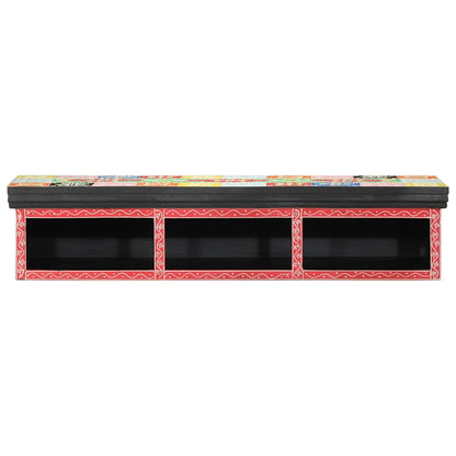 vidaXL TV Cabinet Multicolour 100 x 30 x 22 cm Engineered wood 1