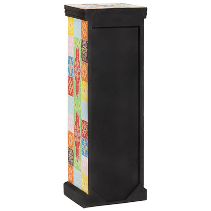 vidaXL Chest of drawers Multicolour 30 x 30 x 90 cm Solid Mango Wood 4