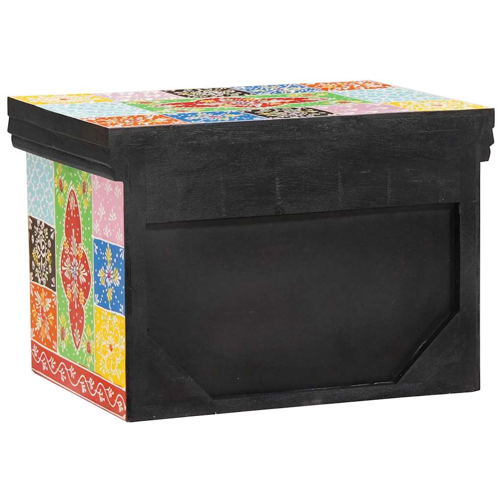 vidaXL Bedside Cabinet 2 pcs Multicolour 40 x 30 x 28 cm 5