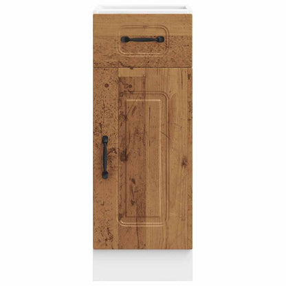 vidaXL Kitchen Base Cabinet Kalmar Old Wood Engineered Wood 4