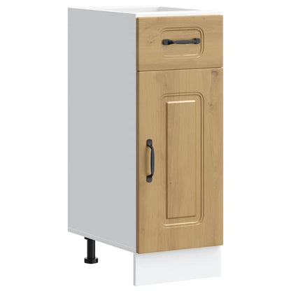 vidaXL Kitchen Base Cabinet Kalmar Artisan Oak Engineered Wood 2