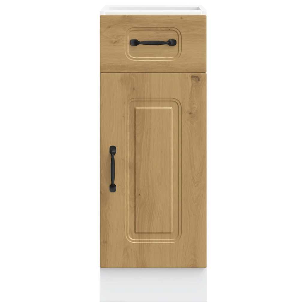 vidaXL Kitchen Base Cabinet Kalmar Artisan Oak Engineered Wood 4