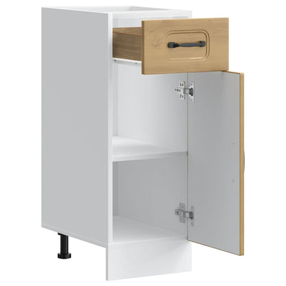 vidaXL Kitchen Base Cabinet Kalmar Artisan Oak Engineered Wood 5