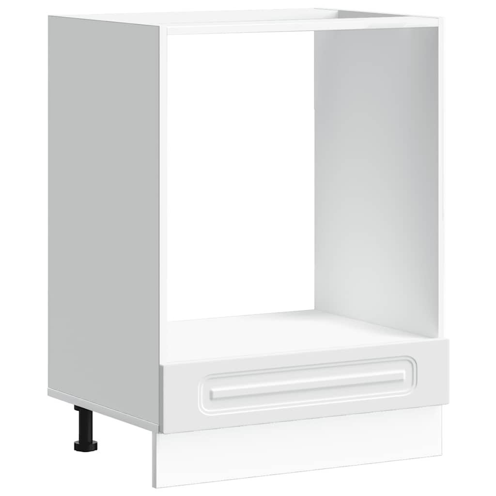 Kitchen Base Cabinet "Kalmar" Engineered Wood White 1x bottom cabinet (1 door 1 drawer) 30 cm wide 81.5 cm high–1x wall cabinet (1 door) 30 cm wide 100 cm high 1x oven cabinet 60 cm wide 81.5 cm high
