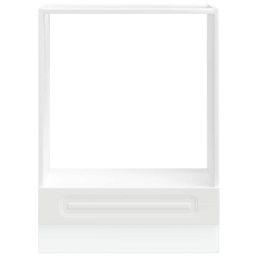 Kitchen Base Cabinet "Kalmar" Engineered Wood White 1x bottom cabinet (1 door 1 drawer) 30 cm wide 81.5 cm high–1x wall cabinet (1 door) 30 cm wide 100 cm high 1x oven cabinet 60 cm wide 81.5 cm high