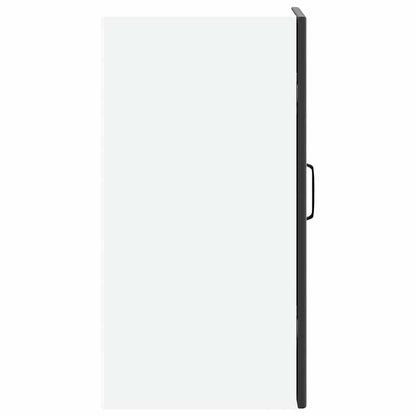 vidaXL Kitchen Wall Cabinet Kalmar Black Engineered Wood 5