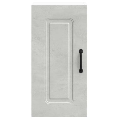 vidaXL Kitchen Wall Cabinet Kalmar Concrete Grey Engineered Wood 4