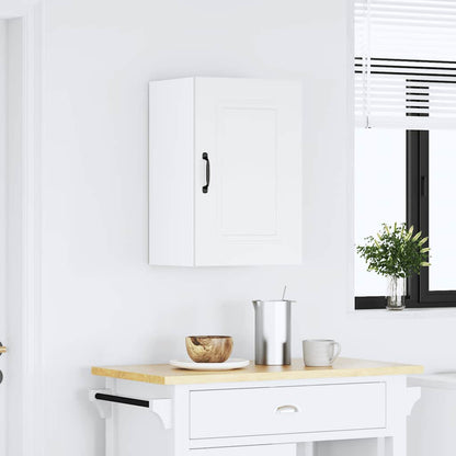 vidaXL Kitchen Wall Cabinet Kalmar White Engineered Wood 3
