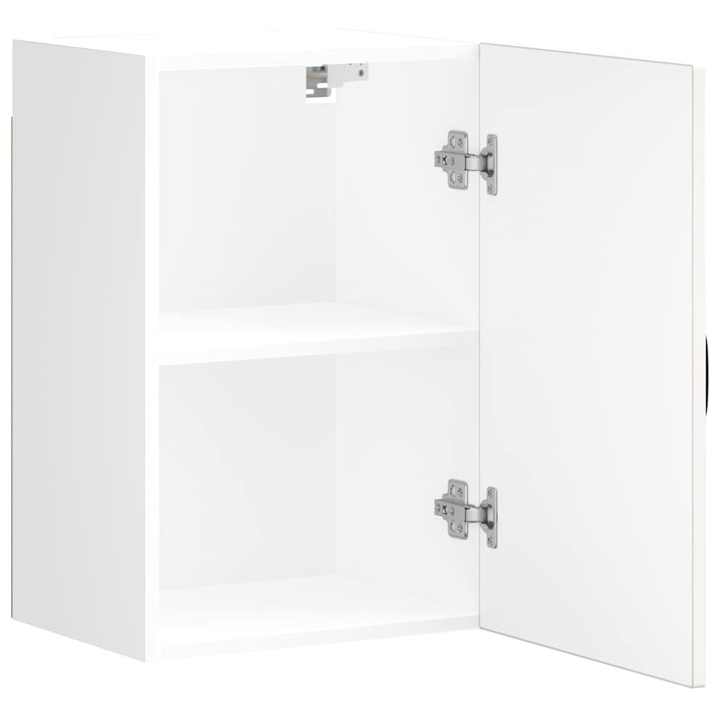 vidaXL Kitchen Wall Cabinet Kalmar High Gloss White Engineered Wood 6
