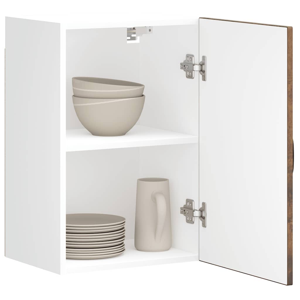 vidaXL Kitchen Wall Cabinet Kalmar Smoked Oak Engineered Wood 1