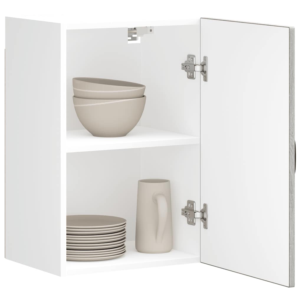 vidaXL Kitchen Wall Cabinet Kalmar Grey Sonoma Engineered Wood 1