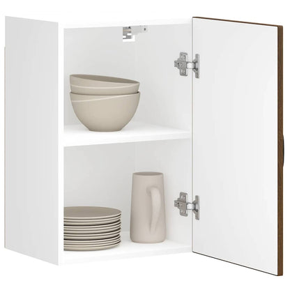 vidaXL Kitchen Wall Cabinet Kalmar Brown Oak Engineered Wood 1